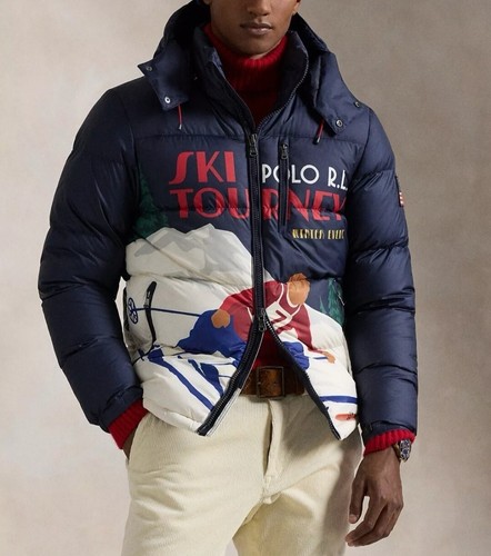Polo by RalphLauren ダウン　Lサイズ ボーイズ 8才～20才)Polo ベア Polo タータン ダウン ジャケット