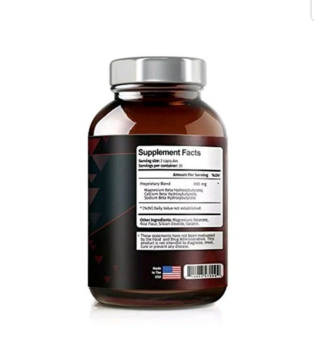 Vitamin Bounty Keto BHB Supplement - Ketogenic Booster Beta Ketone salts 30 NEW