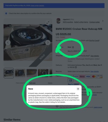Artikelfoto(s) von einem verifizierten Käufer