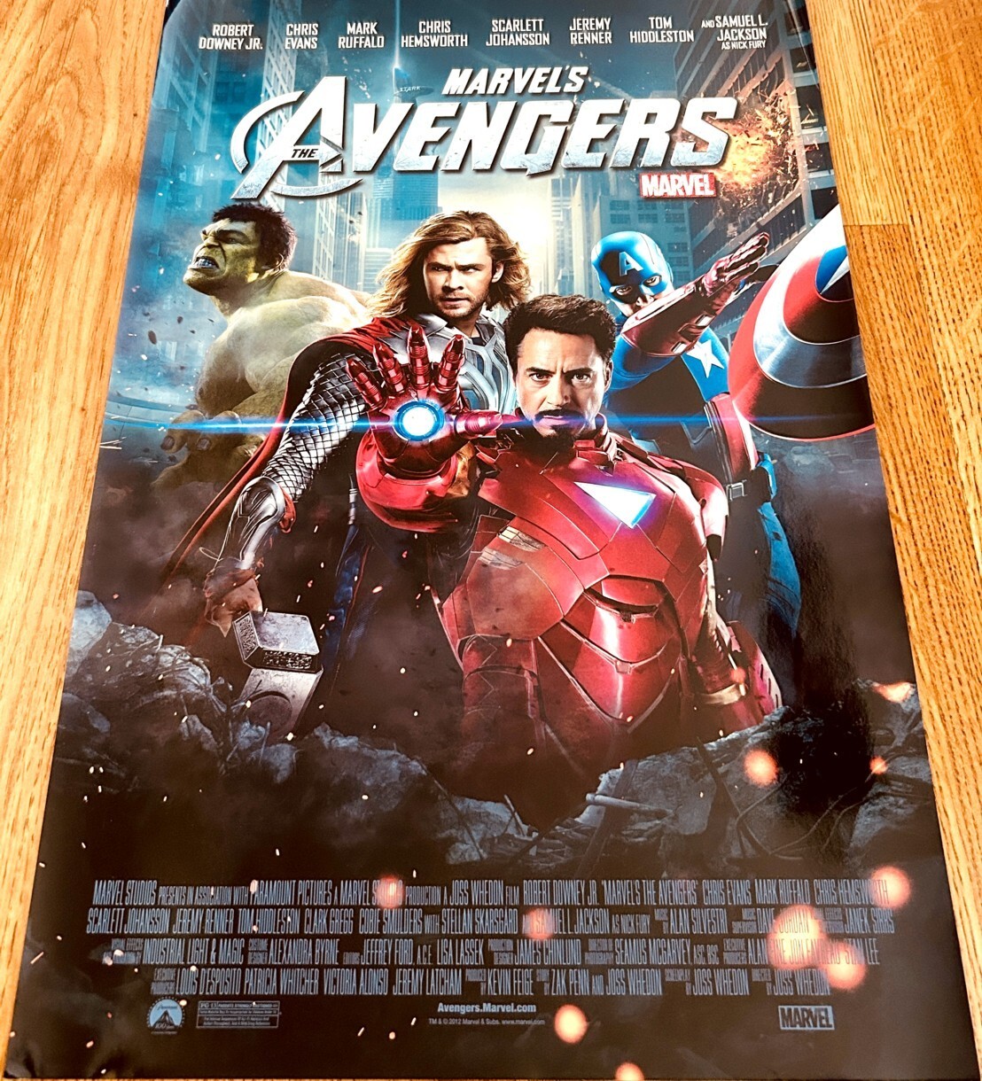 マーベル　アベンジャーズ　パンフレット MARVELアベンジャーズインフィニティウォーパンフレットお宝発見