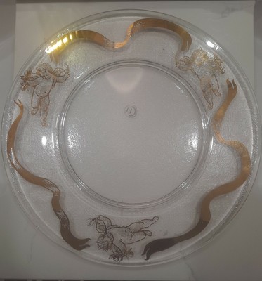 Vetrerie Cristallerie Unique Handcrafted Gold Art Glass Christmas Gump's NEW