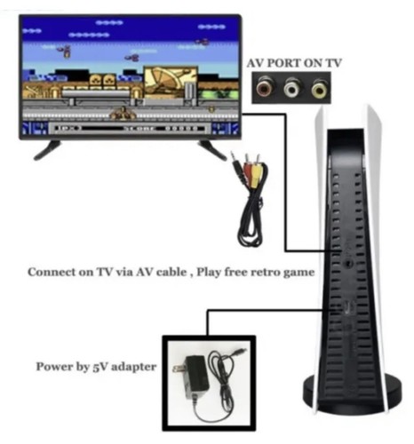 GS5 Gamestation 5 Console - 200 Classic Retro Games (USB Wired)