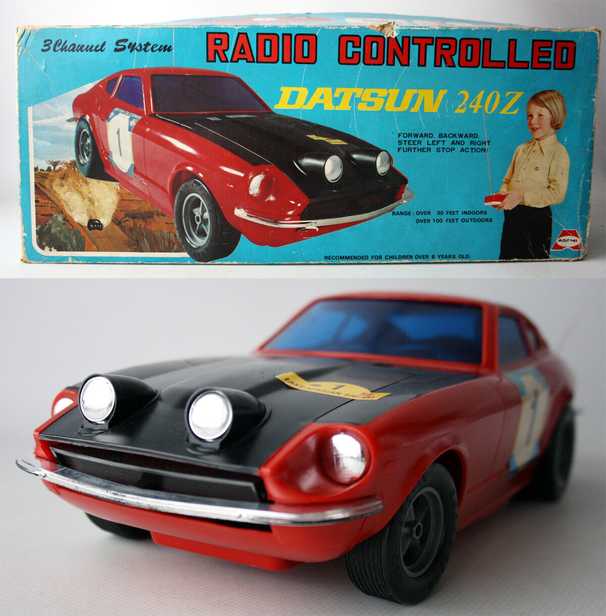 FAIR LADY 240Z ラジオコントロールカー RARE VINTAGE 70'S RADIO CONTROLLED FAIRLADY DATSUN 240Z R/C