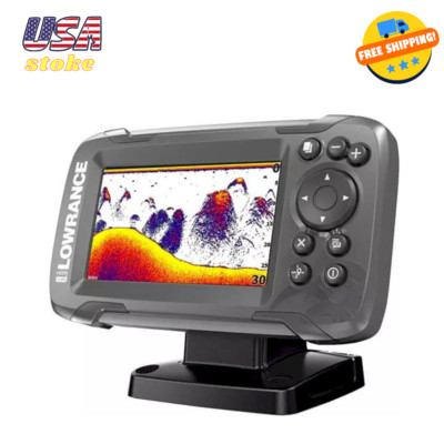 Lowrance HOOK2-4x GPS Fish Finder with Bullet Transducer (000-14014-001)