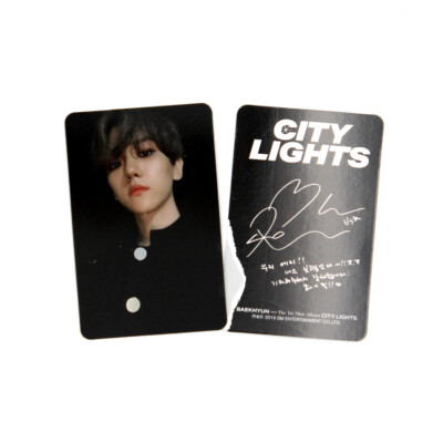 BAEKHYUN CITY LIGHTS アルバム 3点セット トレカ2枚付き BAEKHYUN CITY LIGHTS アルバム 3点セット トレカ2枚付き