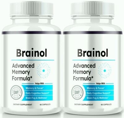 (2 Pack) Brainol Advanced Memory Formula for Ultimate Brain Optimization