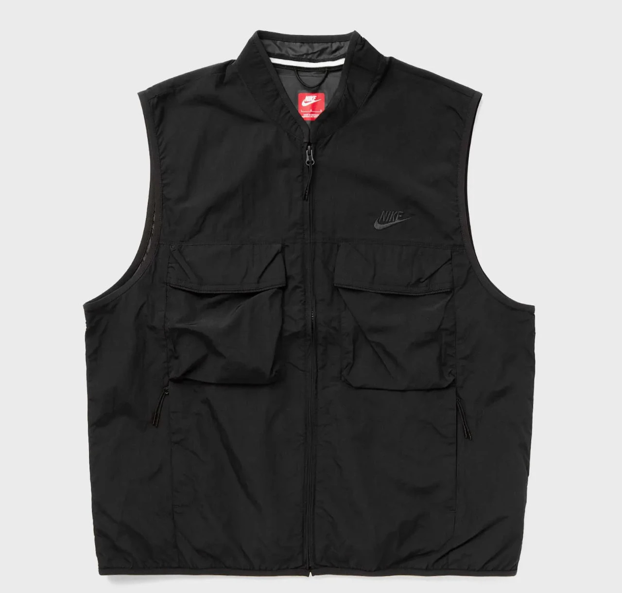 Nike Sportswear Tech Woven Vest in Black Size M $125 FZ0748
