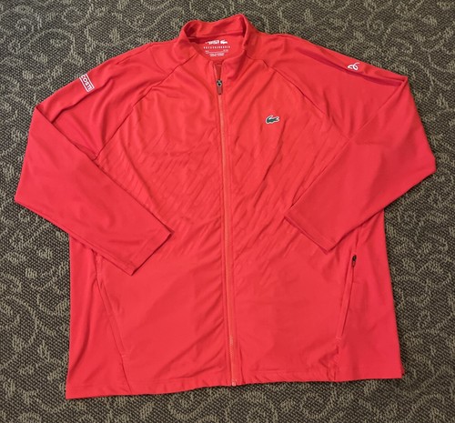 LACOSTE NOVAK DJOKOVIC フード付きジャケット US L Lacoste Sport Men's Blue Tennis x Novak Djokovic Lightweight