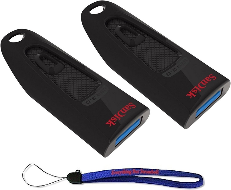 64GB (Two Pack Bundle) USB 3.0 Flash Ultra Memory Drive (SDC