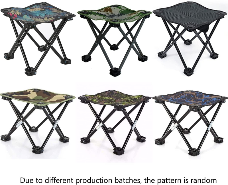 Portable Folding Camping Stool Collapsible Outdoor Folding Seat Slacker Chair fo