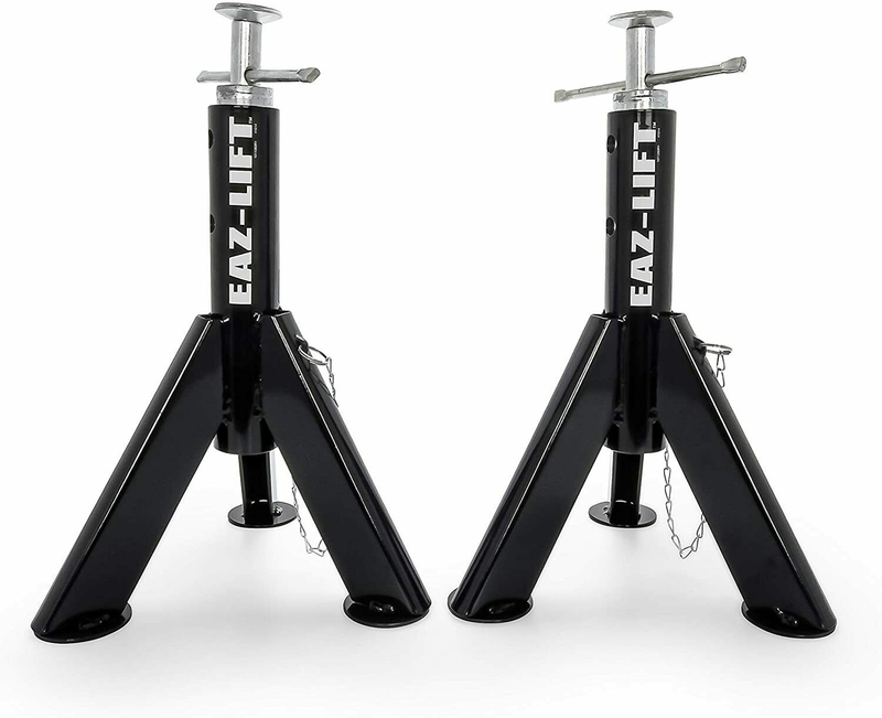 2 Of RV Telescopic Steel Jack Stabilizer RV Travel Trailer Pop Up Camper 6000 LB