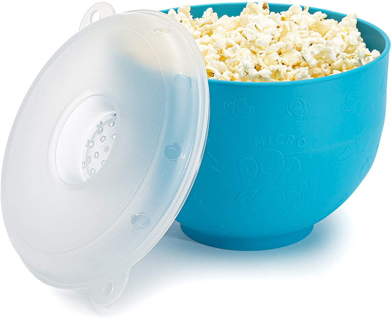 Silicone Popcorn Popper Collapsible Hot Air Microwavable Maker