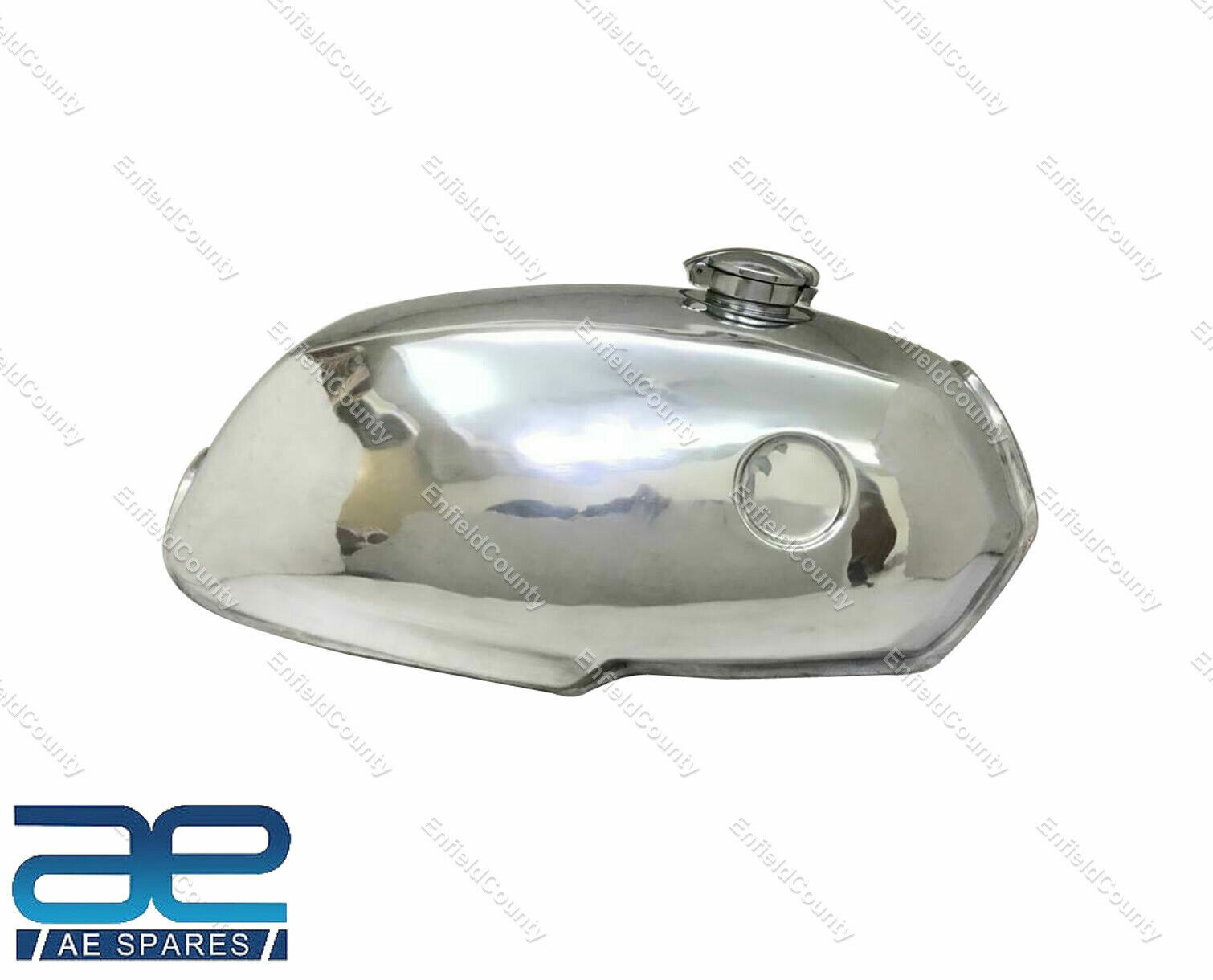 BMW R45 R65 PETROL FUEL GAS 1981 ALUMINUM TANK WITH MONZA CAP & ADAPTER 