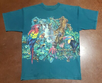 VINTAGE HABITAT USA製 Tシャツ XXL