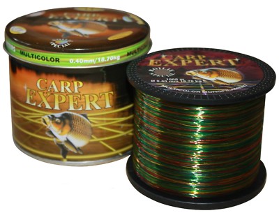 (2,35 / 100m) CARP EXPERT MULTICOLOR Angelschnur 1000m Karpfen MONOFIL Fishing