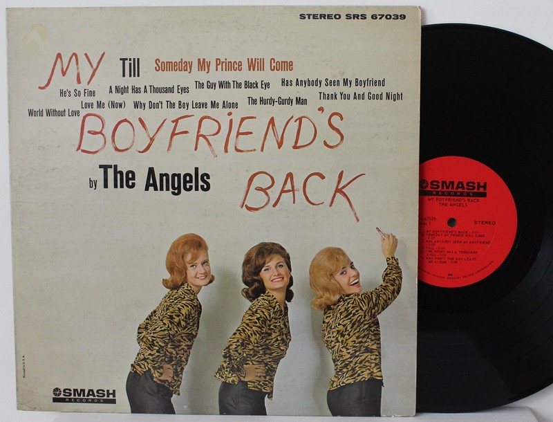 The Angels LP “My Boyfriend's Back” ~ Smash SRS 67039