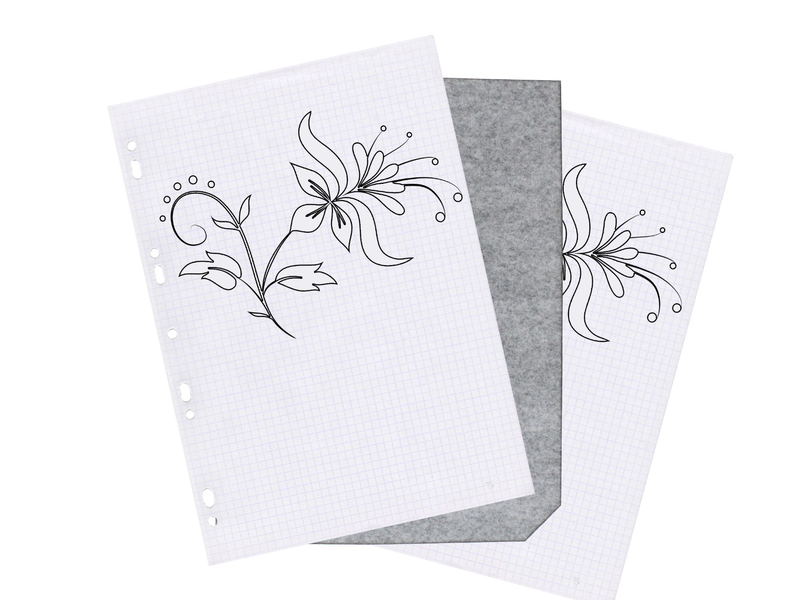 Porelon Black Carbon Paper, 25 sheets, 8.5 x 11 inches, (11407)