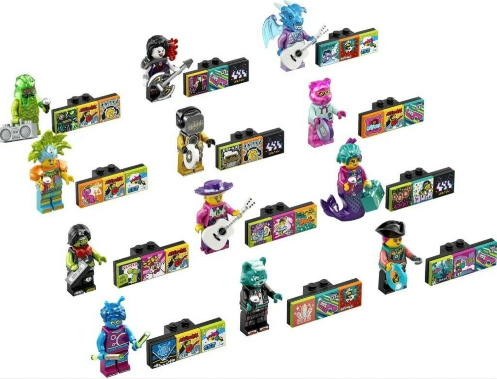 Lego New 43108 Vidiyo Bandmates Collectible Minifigures
