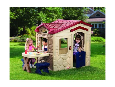 Little Tikes Playhouse Picnic on the Patio & Play Food Phone Doorbell 403U00070