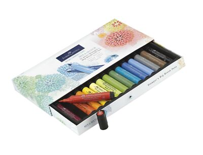 Faber Castell Pitt Artist Pen Stamper's Big Gift Set, 15 Assorted Brush Markers