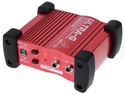 Ultra-G GI100 Professional Battery/Phantom Powered DI-Box with Guitar Speaker...