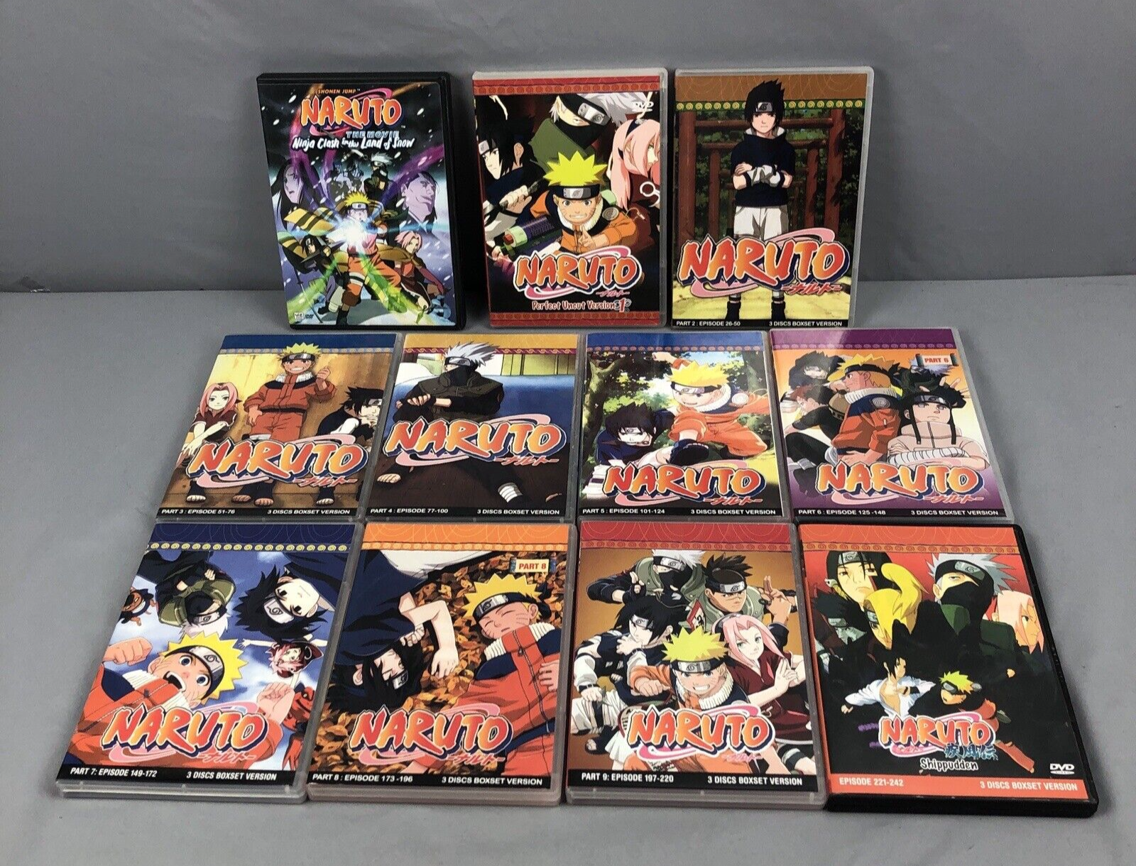 値下げ NARUTO コンプリート DVD-BOX1 (1-26話) 海外版 値下げ