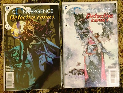 CONVERGENCE DETECTIVE COMICS 1-2 (Crisis on Infinite Earths, Huntress, Grayson)