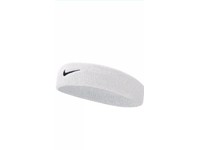 NIKE FURY HAIR BAND RUNNING HEADBAND RUN FITNESS UNISEX Black//White//Silver OS