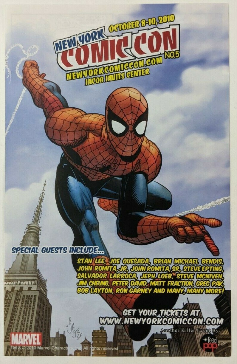 NYCC Spider-Man New York Comic Con Print Ad Poster Art PROMO 