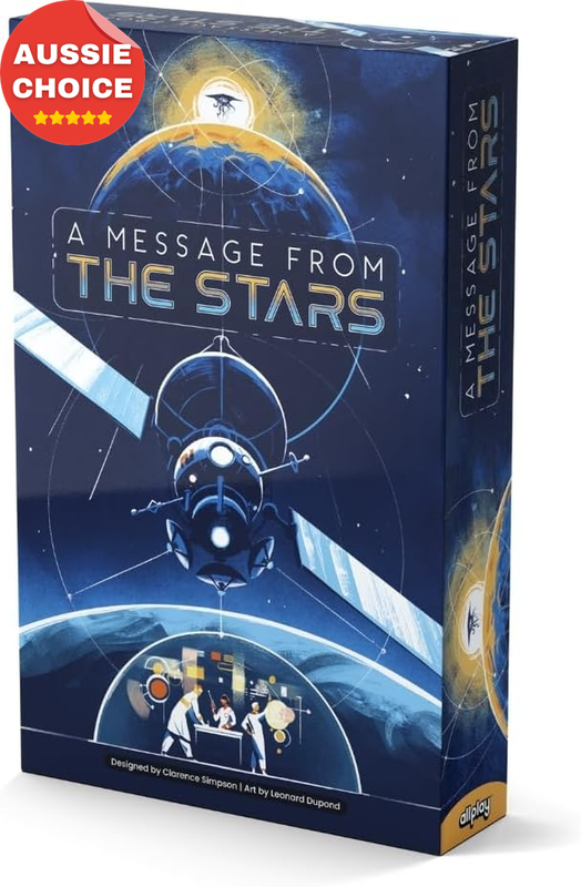 A Message from the Stars Board Game 2-6 Players Cooperative Alien Decoding