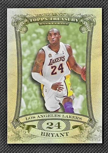 2008-09 Topps Treasury Basketball #1 KOBE BRYANT Rip Card 2008-09 Topps Treasury Basketball #1 KOBE BRYANT Rip Card