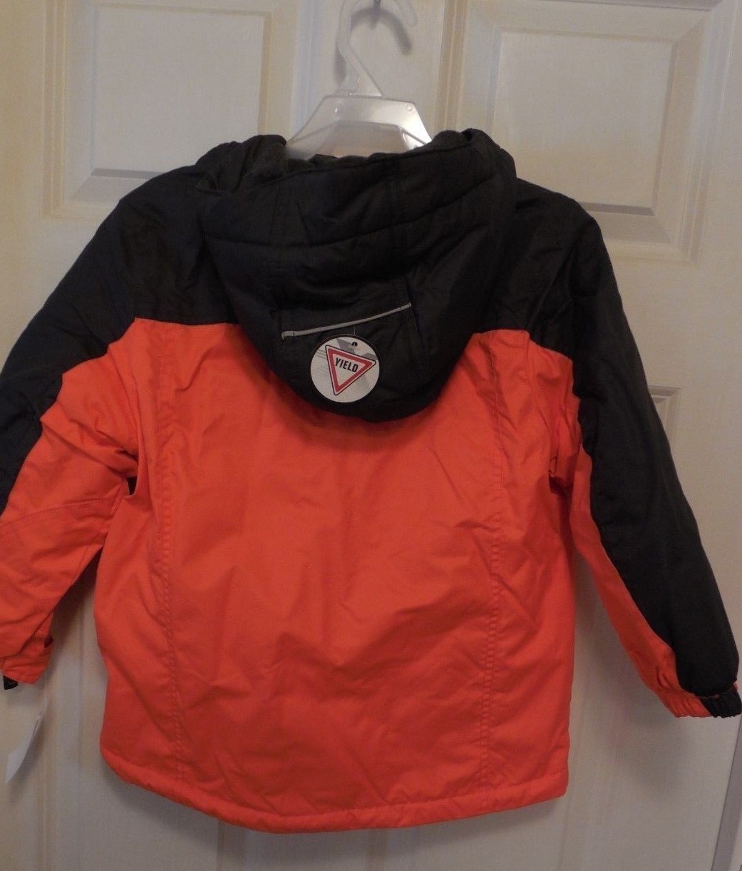 ZeroXposur Winter Jacket,  Boys  Size M (5-6),  Hunter Orange with Black Trim