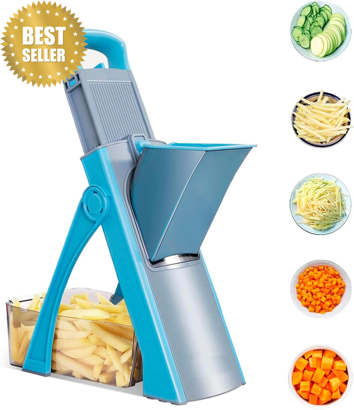 Adjustable Potato Slicer, Vegetable Chopper Food Slicer, Fries Cutter, Veggie Sa