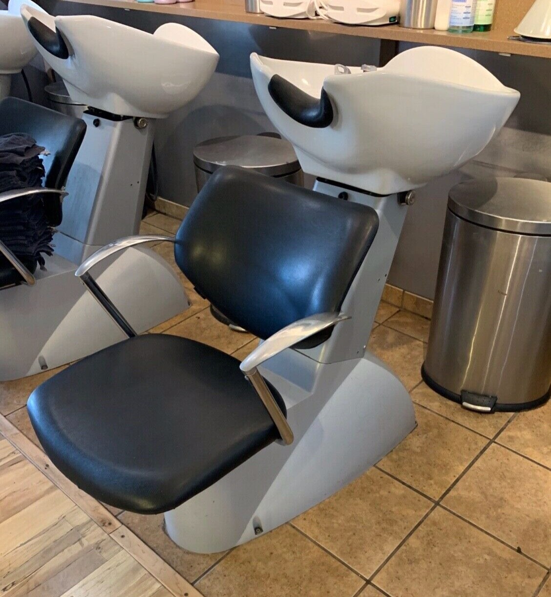 salon shampoo stations