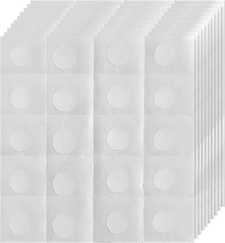 1000 Pcs Balloon Glue Point Dots, Removable Adhesive Dot Double Sided Sticky Dot
