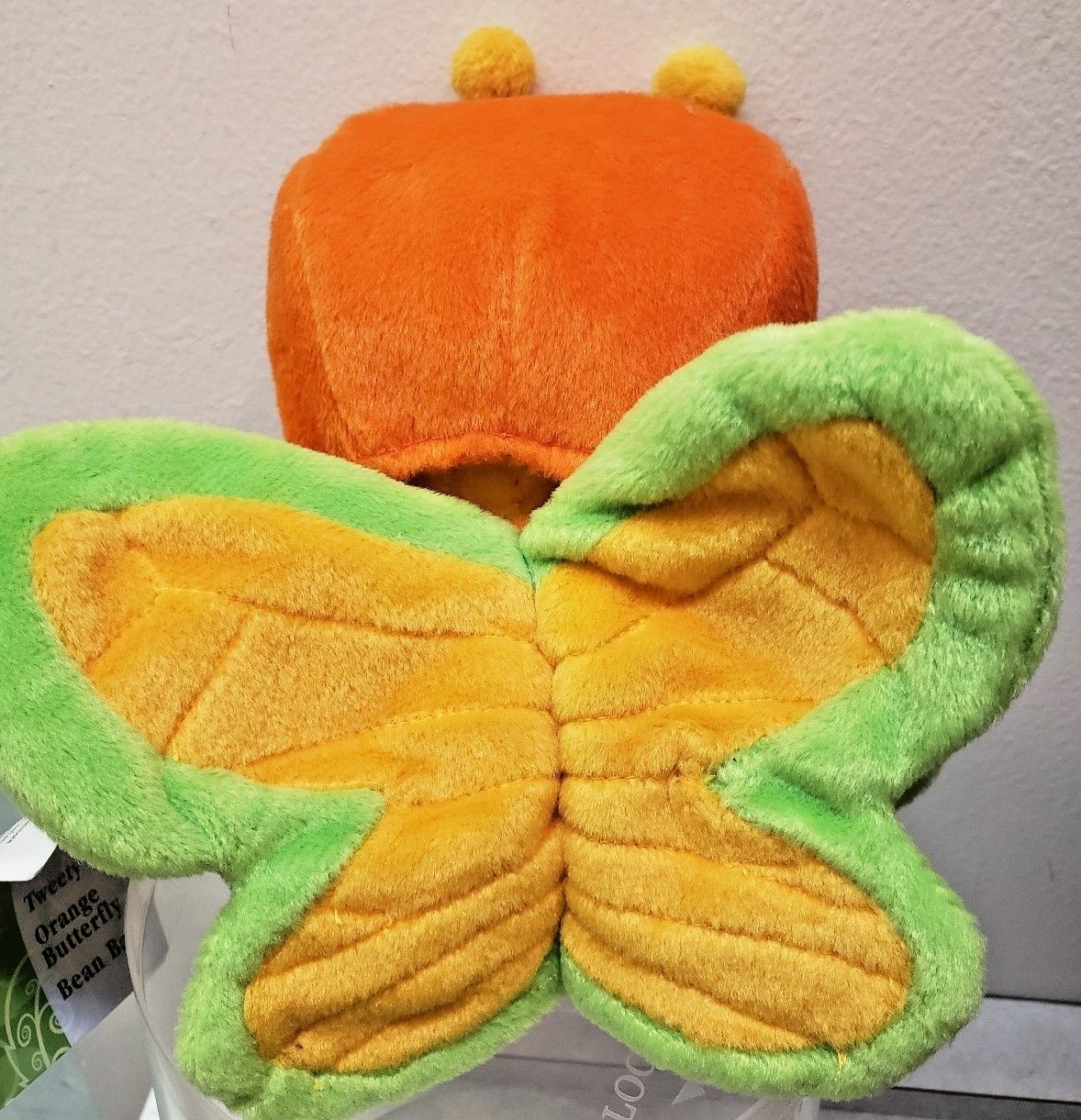 Looney Tunes Tweety Bird orange Butterfly Plush Stuffed Animal Toy Doll 9