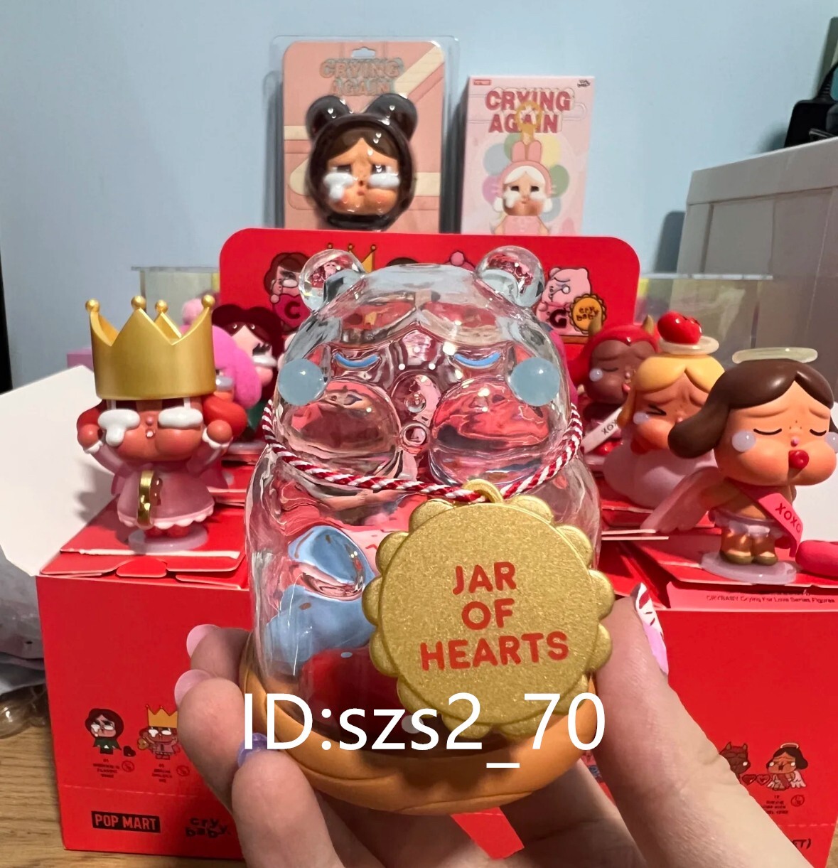 Jar Of Hearts - Authentic POP MART Crying For Love Series