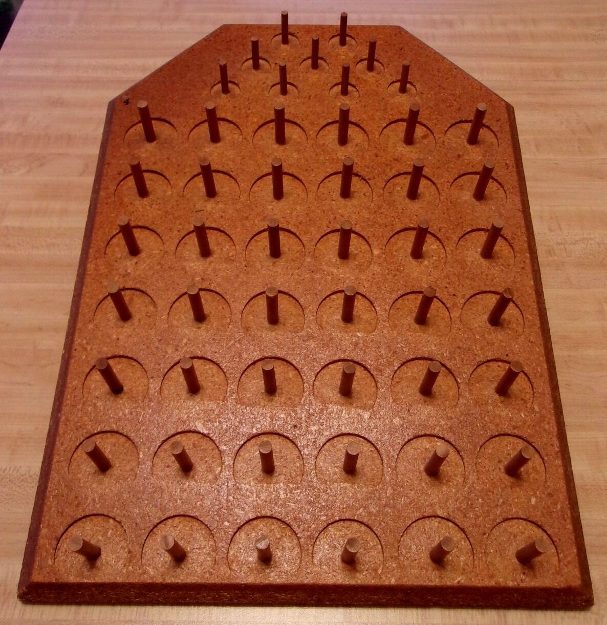 VINTAGE WALL 51 SPOOL THREAD HOLDER 1979 IRELAND & ASSOCIATES INC (# 4)