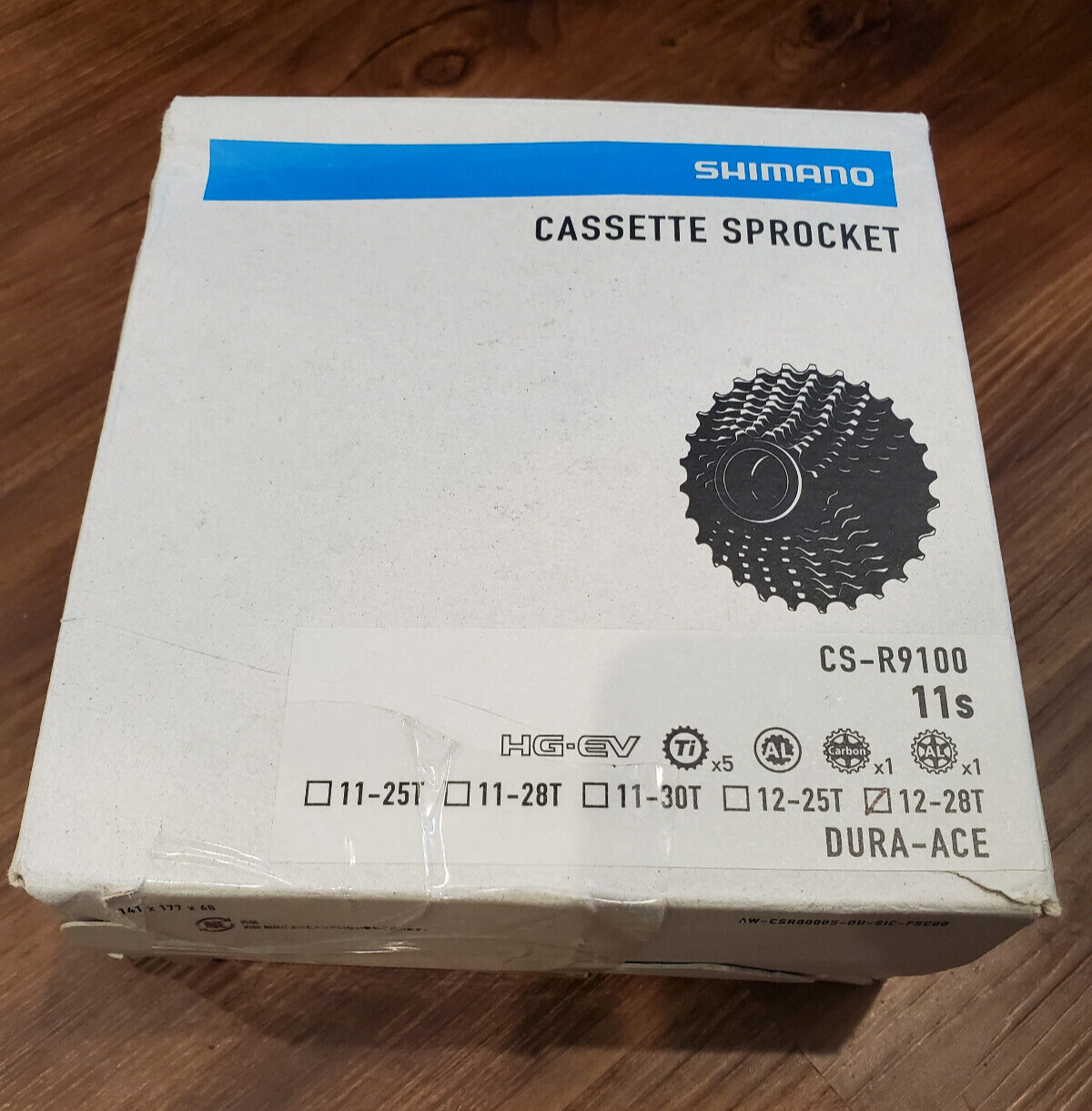DURA-ACE 11速 11-28 CS-R9100 Shimano Dura-Ace CS-R9100 11-Speed Cassette - Components