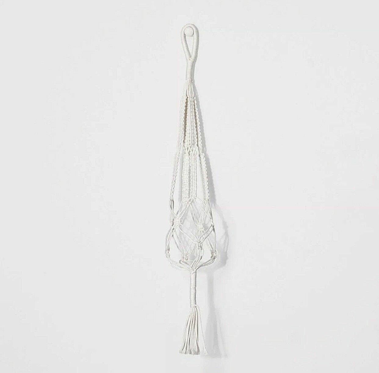 OpalHouse Novelty Macrame Hanging Planter 38” Hand Knotted