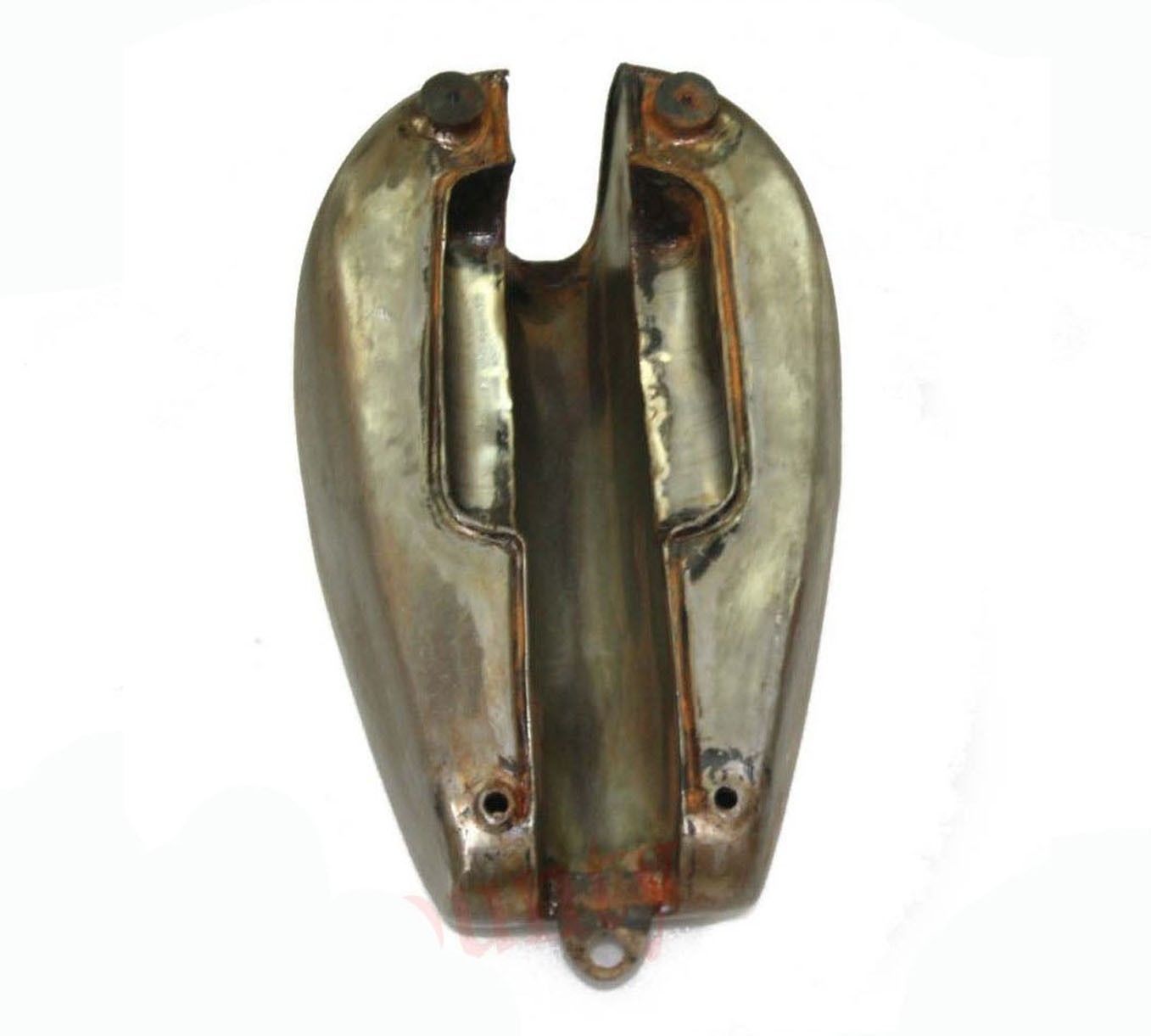 Fits 1965 Triumph T120R TR6 650cc 4 Gal Raw Fuel Tank With Grill Rack 