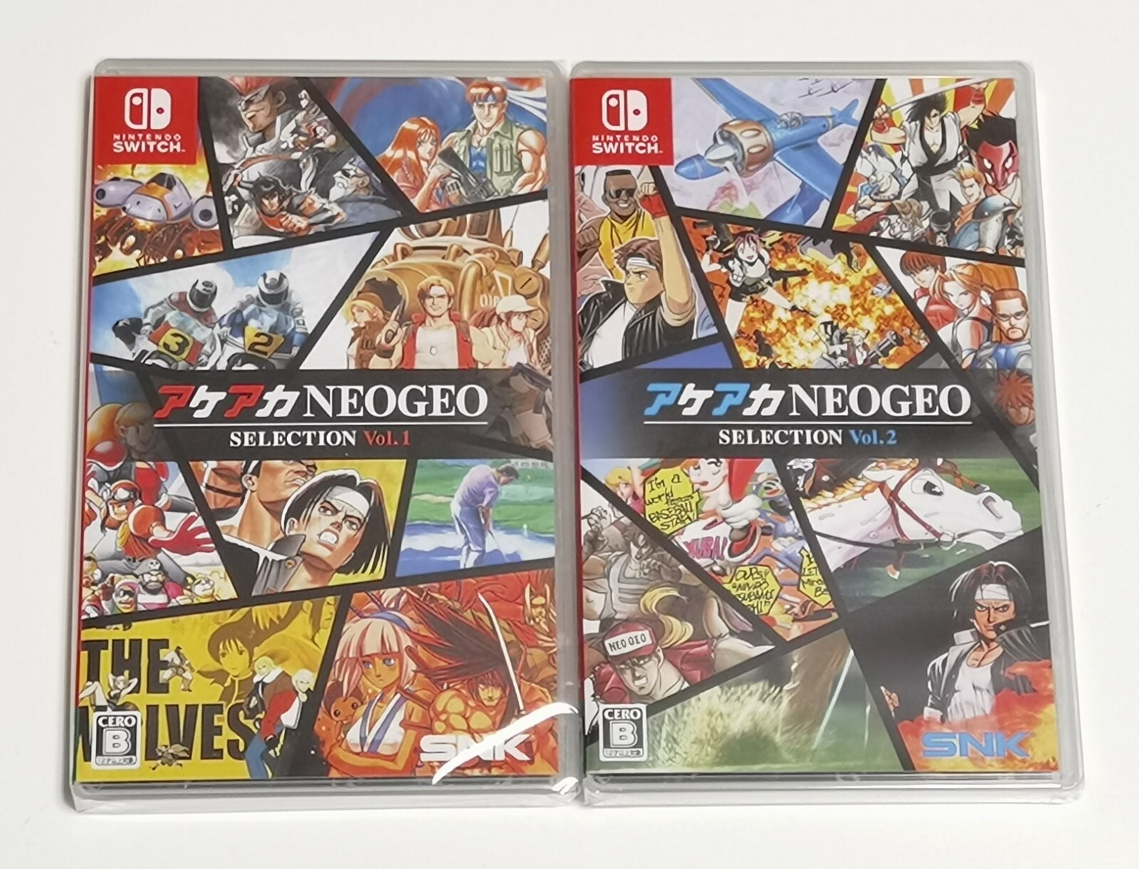 アケアカ NEOGEO SELECTION Vol.1 & Vol.2 セット アケアカNEOGEOセレクション vol.1
