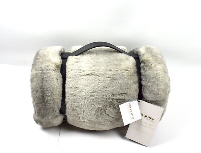 Mon Chateau Luxury Collection Faux Fur Throw/Blanket - 50'' x 70''
