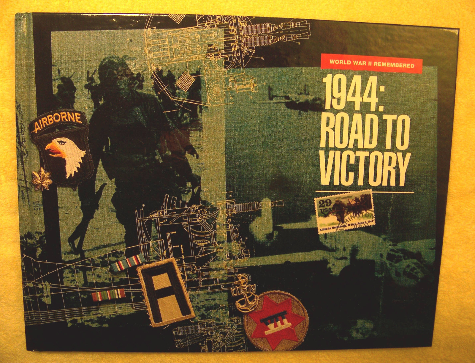 NEW/UNUSED: WWII Remembered, 1944 Road To Victory, Mint Stamp Set And Book
