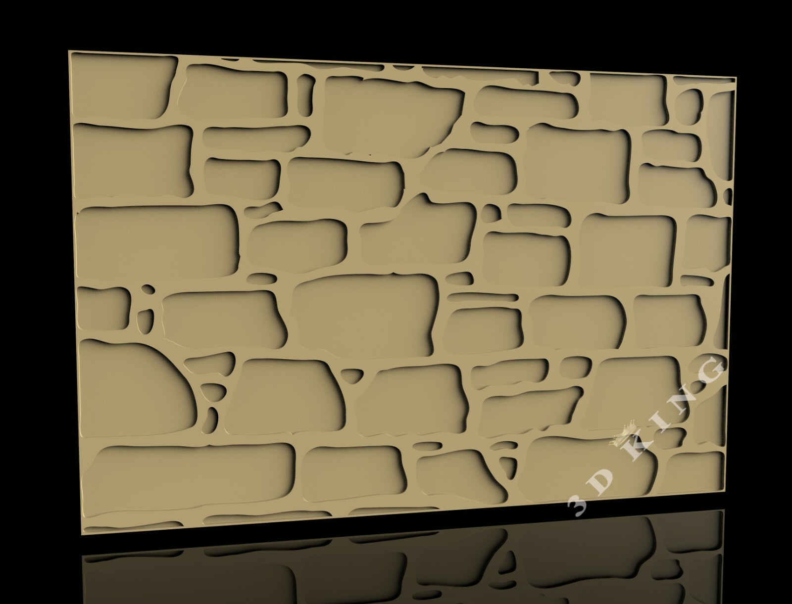 15 Pcs STL 3D Models BRICKS & STONES Textures for CNC Router 3D Printer Engraver