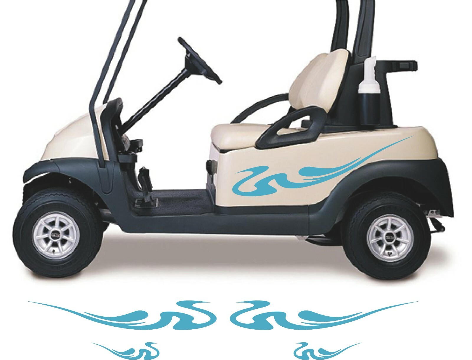 Cart Decals Accessories Universal Fit This Is A Set Gc72