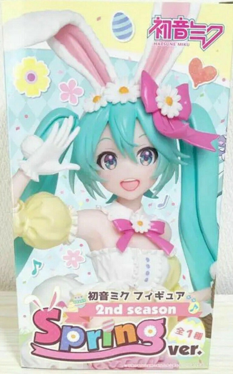 TAITO Hatsune Miku Figure 2nd Season Spring ver. Easter