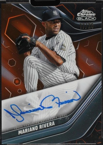 2022 Topps Chrome Black #CBA-MR Mariano Rivera SGC 9.5 MINT+