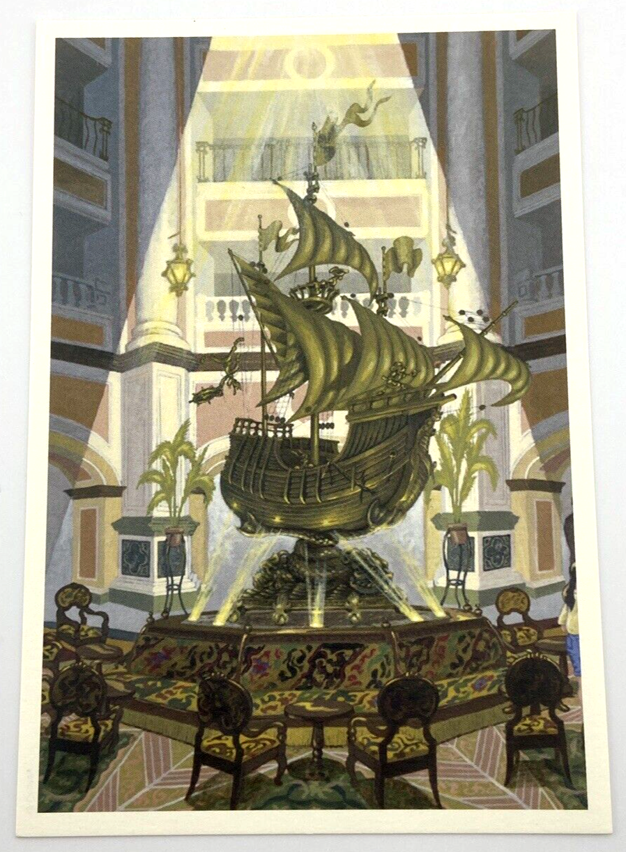 Postcard Tokyo Disney Sea Hotel MiraCosta Lobby | eBay