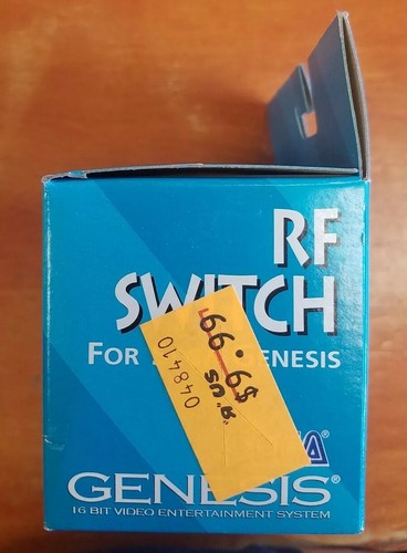 NEW OEM ORIGINAL SEGA GENESIS MODEL 2 OR 3 SYSTEM RF UNIT MK-1632 MK1632